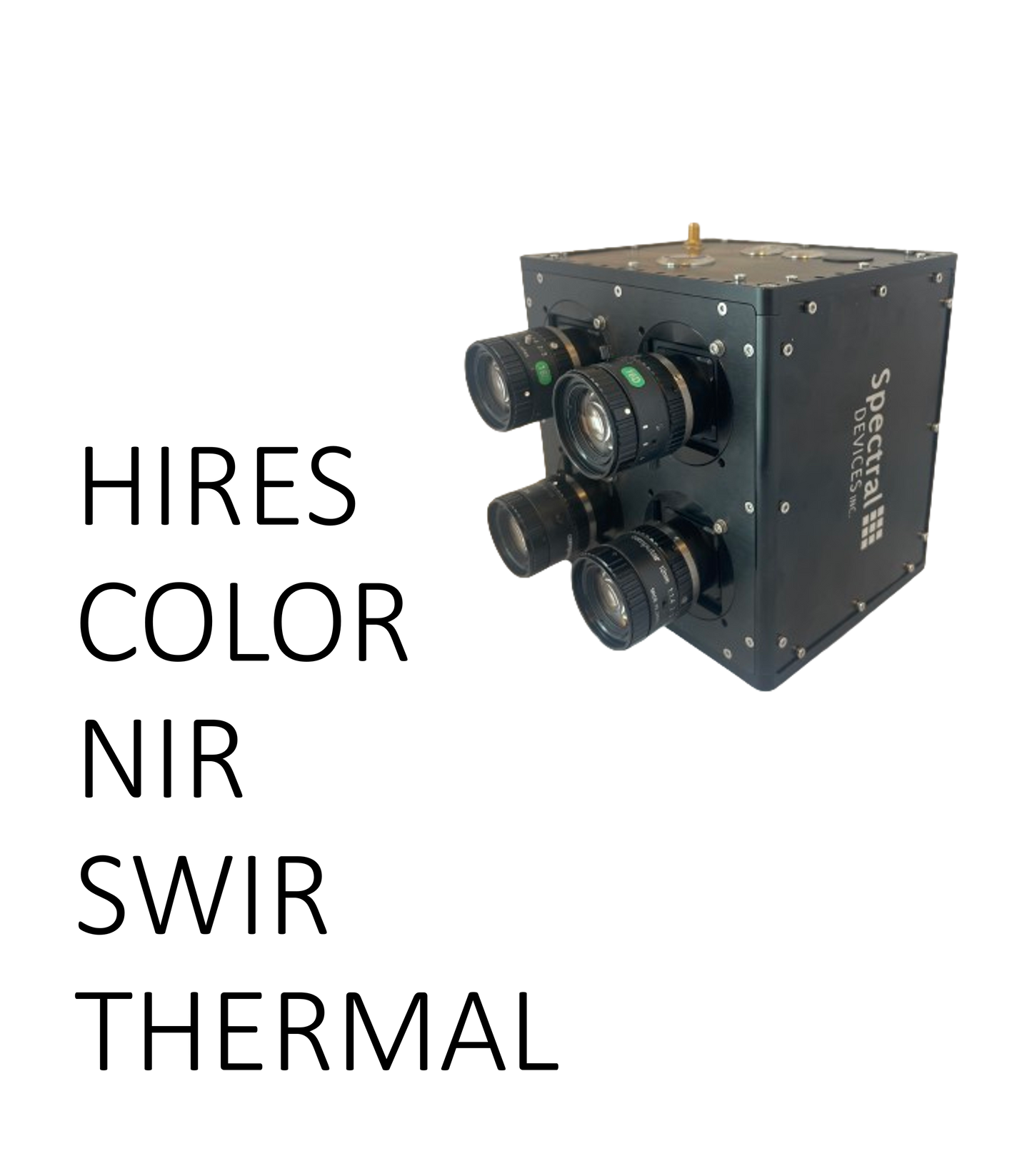 Ultra-Wide Band Multisensor Drone Camera