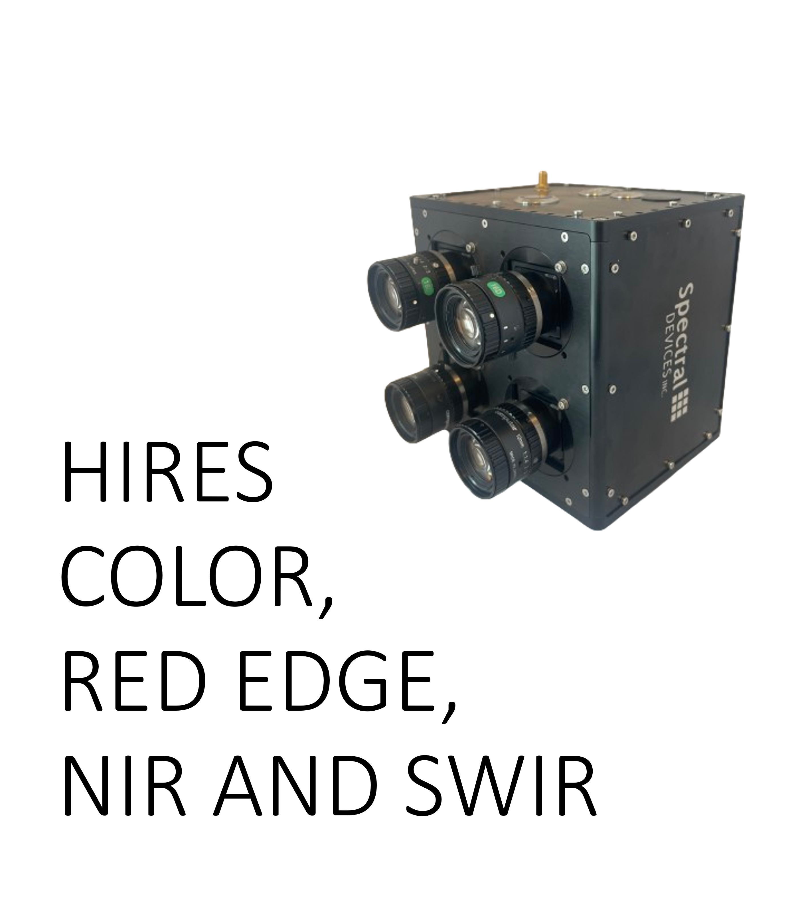 Spectral Sensor Camera MULTISENSOR DRONE CAMERAS – Spectral Devices