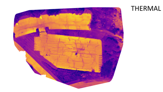 Example - Orthomosaic Mapping with Thermal Camera