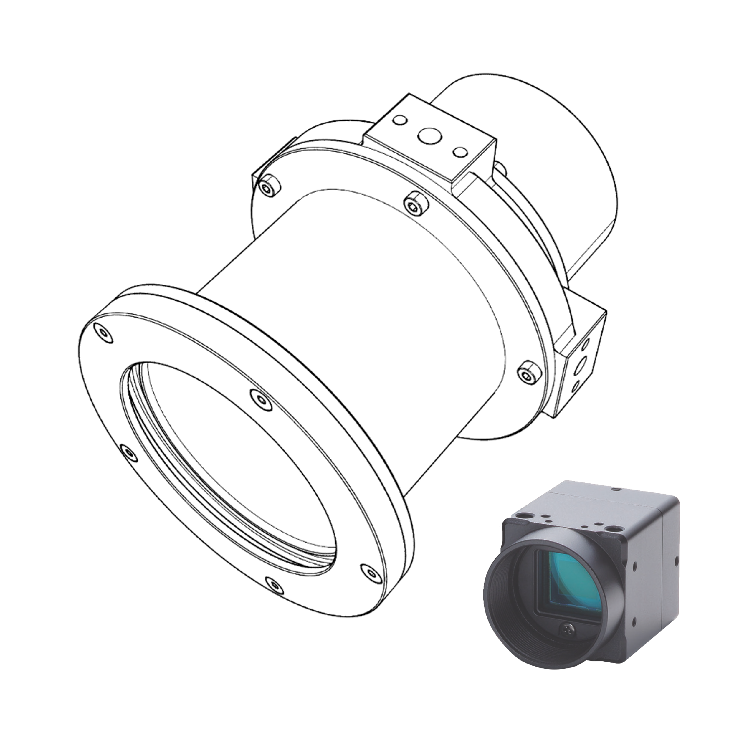 IP67 Camera Enclosure – Spectral Devices