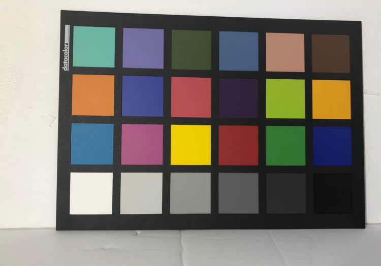 Example 8-Band Visible - Color Target – Spectral Devices